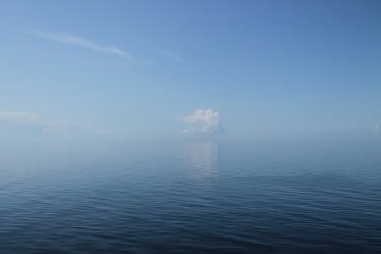 Baltic Sea and Cloud