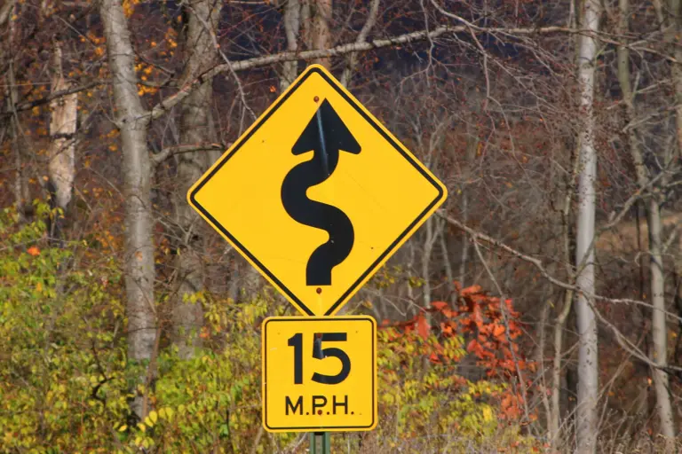 Road sign on Old Reading Road